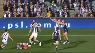 R23 2011 Collingwood v Fremantle Highlights [upl. by Katha797]