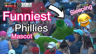 MLB  Funniest Phillies Mascot Moments [upl. by Tamer164]