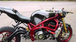 2001 Turbo Suzuki Hayabusa Custom GIA Frame Streetfighter [upl. by Elisha]