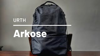 Urth Arkose 20L Backpack  Versatile Minimal Tech  EDC Backpack [upl. by Naahsar]