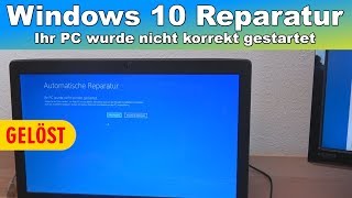 Windows 10 Reparatur und wie vermeidet man Startprobleme [upl. by Tenej]