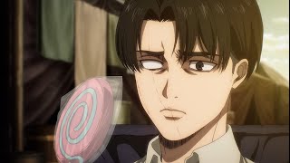 Retired Levi Gives Candy to Kids  Levi Ending Scene [upl. by Eenad]