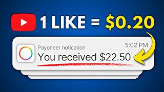 Earn 020 PER VIDEO Liked  Make Money Online [upl. by Ahsitahs]