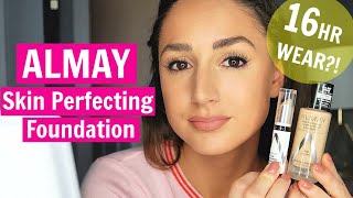 TESTING ALMAY Skin Perfecting Comfort Matte Foundation [upl. by Aissac]