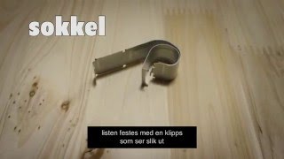 Instruksjoner for montering av kjøkken [upl. by Enelad621]