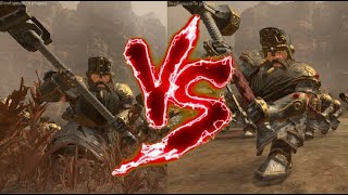 Hammerers Grudge Settlers VS Hammerers Total War Warhammer 3 [upl. by Enelcaj]