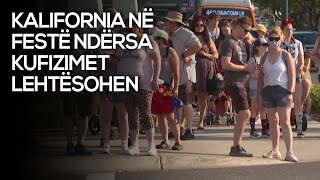 Kalifornia në festë ndërsa kufizimet lehtësohen  Klan Kosova [upl. by Garnes]