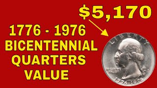 1976 Bicentennial quarters value 1976 Washington bicentennial quarters worth money [upl. by Huberty810]