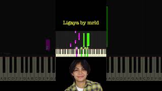 Ligaya by mrld piano cover  sheet music amp lyrics [upl. by Lledra]