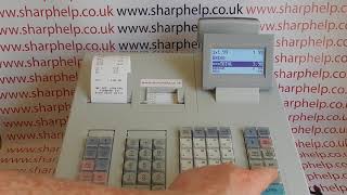 How To Work A Retail Cash Register Cashier Training Tutorial [upl. by Tnomal]