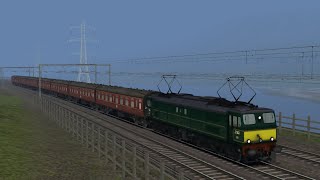 Train Simulator 2020  The Woodhead Line and Class EM2  Express to Sheffield [upl. by Onirotciv]