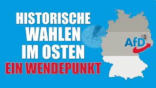 Historische Wahlen im Osten  Ein Wendepunkt in der deutschen Geschichte [upl. by Dola]