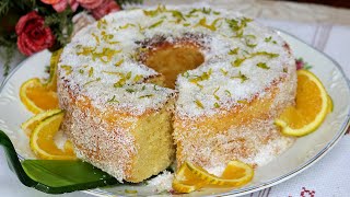 RECEITA DE BOLO DE LARANJA COM COCO FOFINHO E GOSTOSO  MARIA MONTANHER  BATEU TÁ PRONTO [upl. by Milano261]