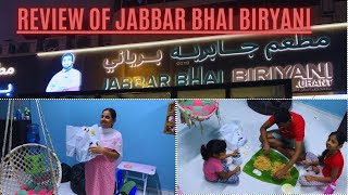 Jabbar Bhai Rest Biryani Review  Sharjah Branch Food Review of Jabbar Bhai Restaurant Biryani [upl. by Libenson376]