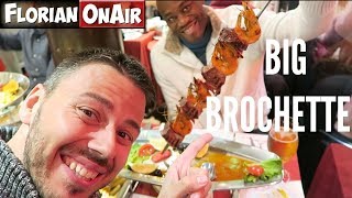 Une BIG BROCHETTE BOEUFGAMBAS à Pedra Alta  VLOG 475 [upl. by Naziaf689]