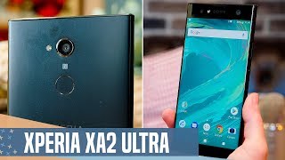 Sony Xperia XA2 Ultra review el MEJOR SELFIE [upl. by Annerb182]