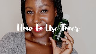 How to Get the Most out of Your Facial Toner  Lakisha Adams [upl. by Nilcaj]