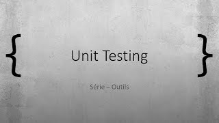 Episode 25  Unit Testing [upl. by Anegue]