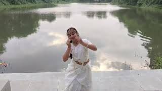 Sraboner Dharar moto।Dance cover। Aishani ✨✨ [upl. by Tichon847]