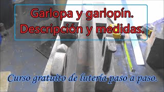 Garlopa y garlopín de madera Medidas y características [upl. by Eldon]