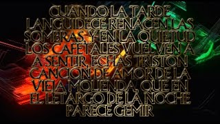 Moliendo Café  Javier Solis Letra [upl. by Tavy]