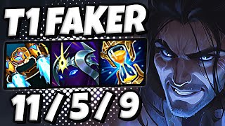 T1 Faker Sylas vs Cassiopeia  MID  Patch 1420 Ranked EUW ✅ [upl. by Galligan]