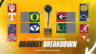 CFP Rankings Released Breaking down the 12team bracket from Week 11 [upl. by Chilton]