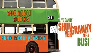 Ye Canny Shove Yer Grannie aff a Bus  Backing Track  Sing Along [upl. by Adnofal155]