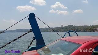 Ribandar to Chodan Ferry Service in Goa [upl. by Oskar]