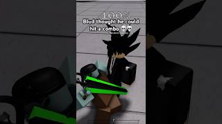 Blud thought he could hit a combo 💀💀 The Strongest Battlegrounds ROBLOX shorts [upl. by Salas]