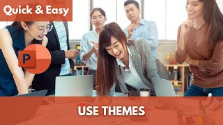 How to Create Presentation from Theme in PowerPoint [upl. by Ayna]