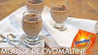 Como fazer Mousse de Ovomaltine 4 ingredientes  Segredinhos 186 [upl. by Trumann]