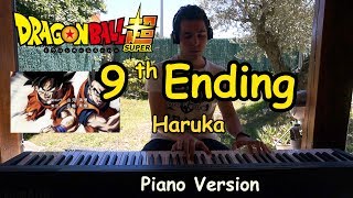 Dragon Ball Super Ending 9  HARUKA  Lacco Tower Piano Version ドラゴンボール 超  スーパー [upl. by Aimik]