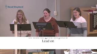 Lead On Good Shepherd Lyric Video  Patrick Mayberry [upl. by Steffane]