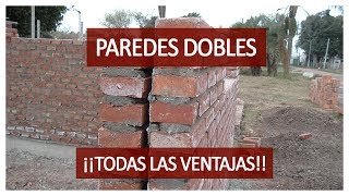 ➤➤ Paredes Dobles con Cámara de Aire [upl. by Yemar302]