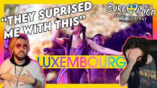 Eurovision 2024 REACTION  Luxembourg 🇱🇺 [upl. by Colby788]