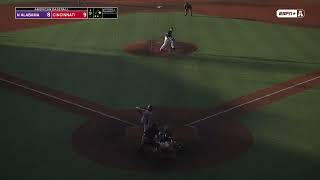 Baseball Highlights Cincinnati Bearcats vs North Alabama Lions Doubleheader Mar 4 2023 [upl. by Ahsratal593]