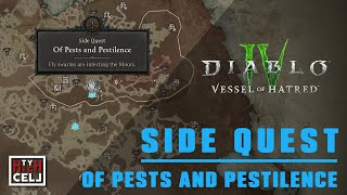 Of Pests and Pestilence side quest  DIABLO IV [upl. by Oinigih277]