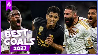 Real Madrids BEST GOALS 2023 [upl. by Hesper]