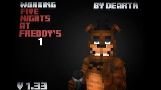 Working fnaf 1 map by dearth special update preview gameplay [upl. by Anwadal]