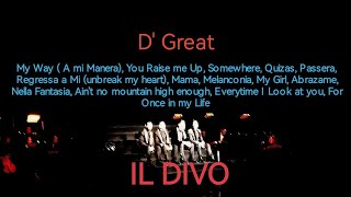 IL Divo LIVE FULL CONCERT Non Stop Captivating Songs 11252023 Newport World Resorts Philippines [upl. by Boar840]