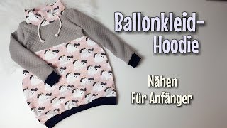 Ballonkleid  Nähanleitung OHNE Schnittmuster  Für Anfänger  Nähtinchen [upl. by Aseret]