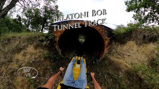 Balatoni Bob Tunnel Track 360° VR POV Onride [upl. by Devlen]