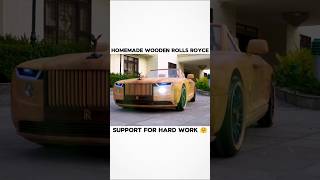 Making new Homemade Wooden Rolls Royce  Restored old car to New restoration shorts [upl. by Ydrah223]