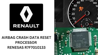 AIRBAG CRASH DATA EEPROM amp PROCESSOR DATA READING MODULE CONTINENTALRENAULT985101003RRENESAS [upl. by Kcirdehs]