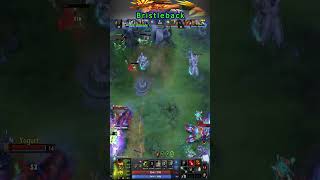 3 Level In 22 Seconds Bristleback Likes this Very Much dota2 dota2highlights rampage [upl. by Grover]