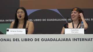 Presentación de la saga quotAlmas perdidasquot de Ariana Godoy en la FIL Guadalajara 2023 [upl. by Ahseya]