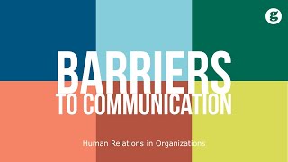 Barriers to Communication [upl. by Cutty289]