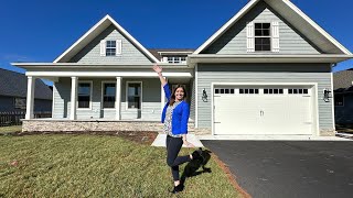 Inside a MODERN CustomBuilt Home on a Half Acre of Land  Dagsboro Delaware [upl. by Eimat448]