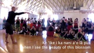 KUU LEI HULILI Kuana Torres Kahele Hula Workshop [upl. by Gothurd]